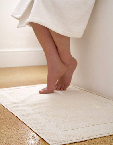 Bath foot towel