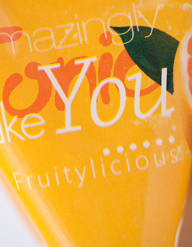 Gel de dus grapefruit Fruitylicious, plic 12 ml